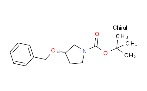 CAS No. 847942-82-9, (S)-tert-Butyl 3-(benzyloxy)pyrrolidine-1-carboxylate