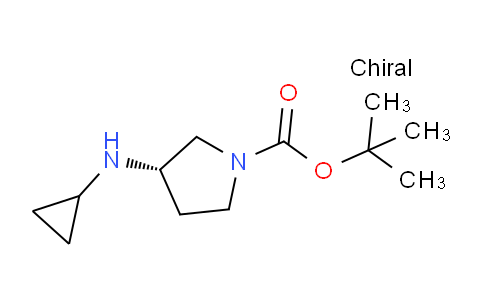 CAS No. 1289585-23-4, (S)-tert-Butyl 3-(cyclopropylamino)pyrrolidine-1-carboxylate