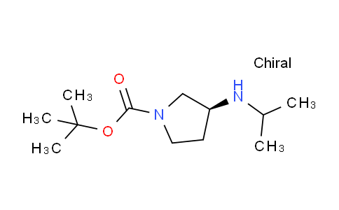 CAS No. 820969-25-3, (S)-tert-Butyl 3-(isopropylamino)pyrrolidine-1-carboxylate