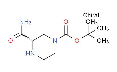 CAS No. 170164-47-3, (S)-tert-Butyl 3-carbamoylpiperazine-1-carboxylate