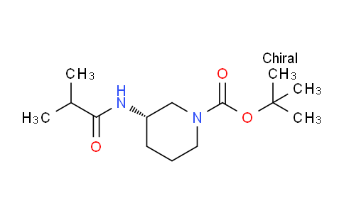 CAS No. 1332765-87-3, (S)-tert-Butyl 3-isobutyramidopiperidine-1-carboxylate