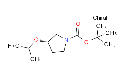 CAS No. 1061682-71-0, (S)-tert-Butyl 3-isopropoxypyrrolidine-1-carboxylate