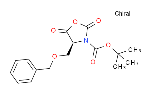 CAS No. 125814-31-5, (S)-tert-Butyl 4-((benzyloxy)methyl)-2,5-dioxooxazolidine-3-carboxylate