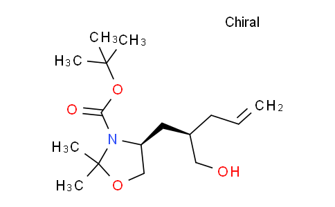 CAS No. 942144-13-0, (S)-tert-Butyl 4-((R)-2-(hydroxymethyl)pent-4-en-1-yl)-2,2-dimethyloxazolidine-3-carboxylate