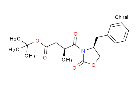CAS No. 847406-37-5, (S)-tert-Butyl 4-((S)-4-benzyl-2-oxooxazolidin-3-yl)-3-methyl-4-oxobutanoate