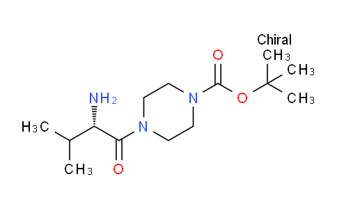CAS No. 1305712-07-5, (S)-tert-Butyl 4-(2-amino-3-methylbutanoyl)piperazine-1-carboxylate