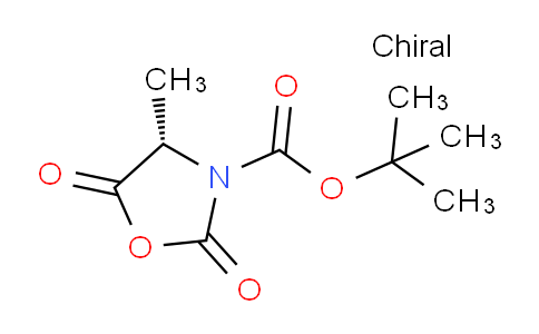 CAS No. 125814-30-4, (S)-tert-Butyl 4-methyl-2,5-dioxooxazolidine-3-carboxylate