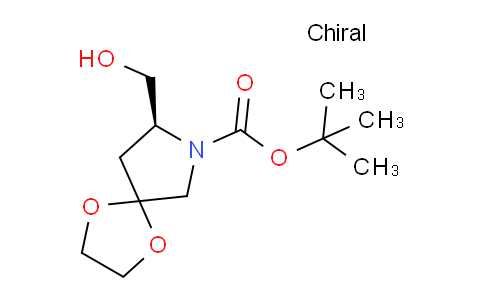 CAS No. 1447616-14-9, (S)-tert-Butyl 8-(hydroxymethyl)-1,4-dioxa-7-azaspiro[4.4]nonane-7-carboxylate