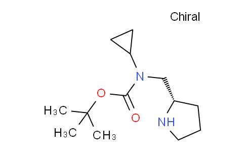 CAS No. 1353999-44-6, (S)-tert-Butyl cyclopropyl(pyrrolidin-2-ylmethyl)carbamate