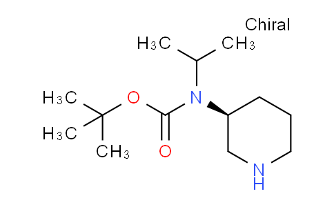CAS No. 1354001-80-1, (S)-tert-Butyl isopropyl(piperidin-3-yl)carbamate