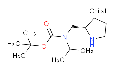 CAS No. 1354001-74-3, (S)-tert-Butyl isopropyl(pyrrolidin-2-ylmethyl)carbamate