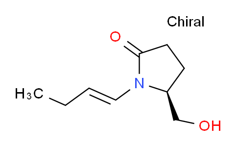 CAS No. 139694-77-2, (S,E)-1-(But-1-en-1-yl)-5-(hydroxymethyl)pyrrolidin-2-one