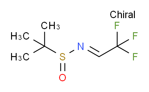 CAS No. 929642-48-8, (S,E)-2-Methyl-N-(2,2,2-trifluoroethylidene)propane-2-sulfinamide