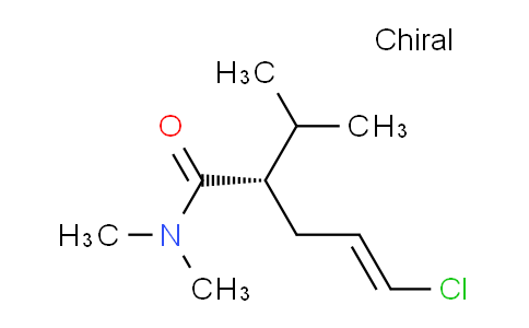 CAS No. 324519-68-8, (S,E)-5-Chloro-2-isopropyl-N,N-dimethylpent-4-enamide