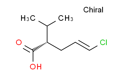 CAS No. 324519-66-6, (S,E)-5-Chloro-2-isopropylpent-4-enoic acid