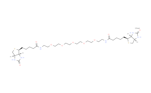 CAS No. 440680-87-5, 1,17-Bisbiotinylamino-3,6,9,12,15-pentaoxaheptadecane
