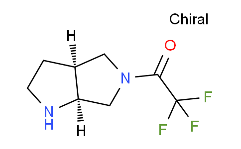 CAS No. 1350553-73-9, 2,2,2-Trifluoro-1-((3aS,6aS)-hexahydropyrrolo[3,4-b]pyrrol-5(1H)-yl)ethanone