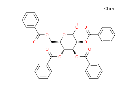 CAS No. 113544-59-5, 2,3,4,6-tetra-o-benzoyl-D-mannopyranose
