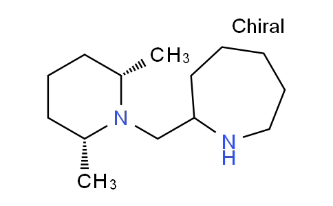 CAS No. 956266-24-3, 2-(((2R,6S)-2,6-dimethylpiperidin-1-yl)methyl)azepane