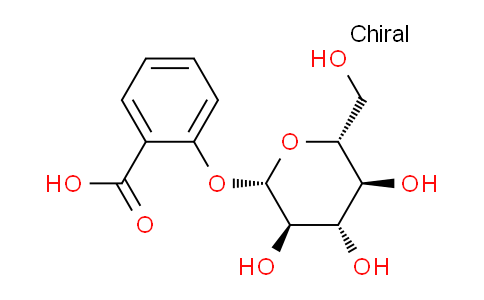 CAS No. 10367-11-0, 2-(((2S,3R,4S,5S,6R)-3,4,5-Trihydroxy-6-(hydroxymethyl)tetrahydro-2H-pyran-2-yl)oxy)benzoic acid