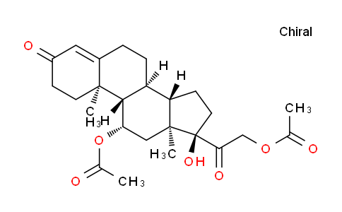 CAS No. 81968-66-3, 2-((8S,9S,10R,11S,13S,14S,17R)-11-Acetoxy-17-hydroxy-10,13-dimethyl-3-oxo-2,3,6,7,8,9,10,11,12,13,14,15,16,17-tetradecahydro-1H-cyclopenta[a]phenanthren-17-yl)-2-oxoethyl acetate