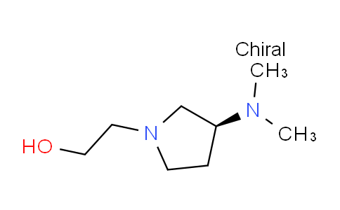CAS No. 1354018-08-8, 2-((S)-3-Dimethylamino-pyrrolidin-1-yl)-ethanol
