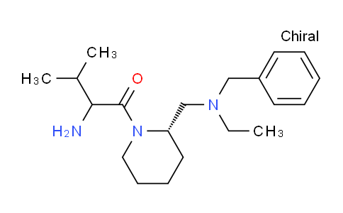 CAS No. 1354029-56-3, 2-Amino-1-((S)-2-((benzyl(ethyl)amino)methyl)piperidin-1-yl)-3-methylbutan-1-one
