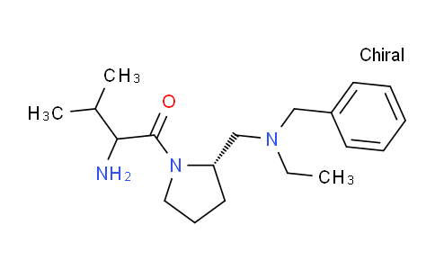 CAS No. 1354026-65-5, 2-Amino-1-((S)-2-((benzyl(ethyl)amino)methyl)pyrrolidin-1-yl)-3-methylbutan-1-one