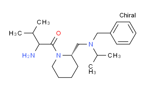 CAS No. 1354026-50-8, 2-Amino-1-((S)-2-((benzyl(isopropyl)amino)methyl)piperidin-1-yl)-3-methylbutan-1-one
