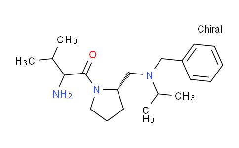 CAS No. 1354026-43-9, 2-Amino-1-((S)-2-((benzyl(isopropyl)amino)methyl)pyrrolidin-1-yl)-3-methylbutan-1-one