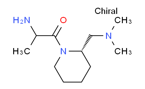 CAS No. 1354024-56-8, 2-Amino-1-((S)-2-((dimethylamino)methyl)piperidin-1-yl)propan-1-one