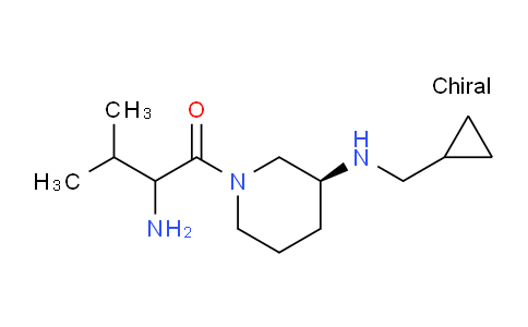 CAS No. 1354026-39-3, 2-Amino-1-((S)-3-((cyclopropylmethyl)amino)piperidin-1-yl)-3-methylbutan-1-one