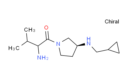 CAS No. 1354033-52-5, 2-Amino-1-((S)-3-((cyclopropylmethyl)amino)pyrrolidin-1-yl)-3-methylbutan-1-one