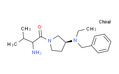 CAS No. 1354024-20-6, 2-Amino-1-((S)-3-(benzyl(ethyl)amino)pyrrolidin-1-yl)-3-methylbutan-1-one