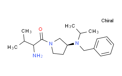 CAS No. 1354025-74-3, 2-Amino-1-((S)-3-(benzyl(isopropyl)amino)pyrrolidin-1-yl)-3-methylbutan-1-one