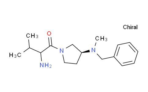 CAS No. 1354027-19-2, 2-Amino-1-((S)-3-(benzyl(methyl)amino)pyrrolidin-1-yl)-3-methylbutan-1-one
