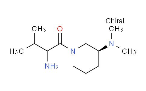 CAS No. 1354026-37-1, 2-Amino-1-((S)-3-(dimethylamino)piperidin-1-yl)-3-methylbutan-1-one