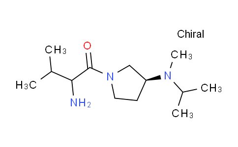 CAS No. 1354026-49-5, 2-Amino-1-((S)-3-(isopropyl(methyl)amino)pyrrolidin-1-yl)-3-methylbutan-1-one