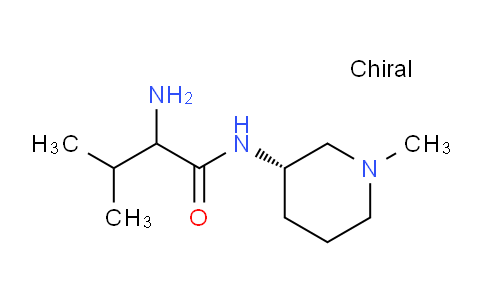 CAS No. 1290222-24-0, 2-Amino-3-methyl-N-((S)-1-methylpiperidin-3-yl)butanamide