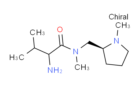 CAS No. 1354029-50-7, 2-Amino-N,3-dimethyl-N-(((S)-1-methylpyrrolidin-2-yl)methyl)butanamide