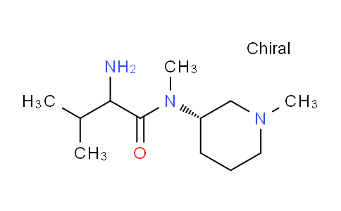 CAS No. 1354033-32-1, 2-Amino-N,3-dimethyl-N-((S)-1-methylpiperidin-3-yl)butanamide