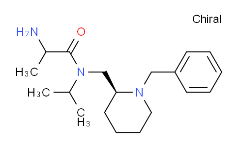 CAS No. 1354025-06-1, 2-Amino-N-(((S)-1-benzylpiperidin-2-yl)methyl)-N-isopropylpropanamide