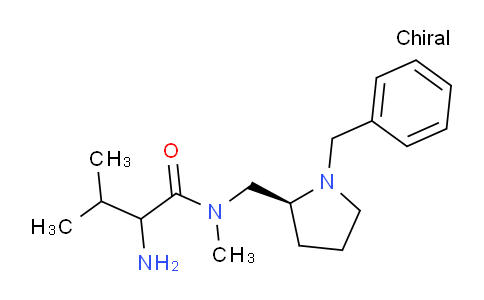CAS No. 1354032-62-4, 2-Amino-N-(((S)-1-benzylpyrrolidin-2-yl)methyl)-N,3-dimethylbutanamide