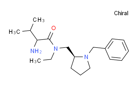 CAS No. 1354026-67-7, 2-Amino-N-(((S)-1-benzylpyrrolidin-2-yl)methyl)-N-ethyl-3-methylbutanamide