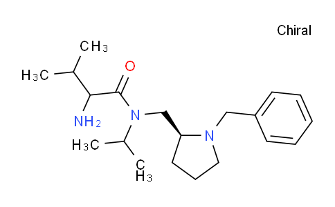CAS No. 1354026-80-4, 2-Amino-N-(((S)-1-benzylpyrrolidin-2-yl)methyl)-N-isopropyl-3-methylbutanamide