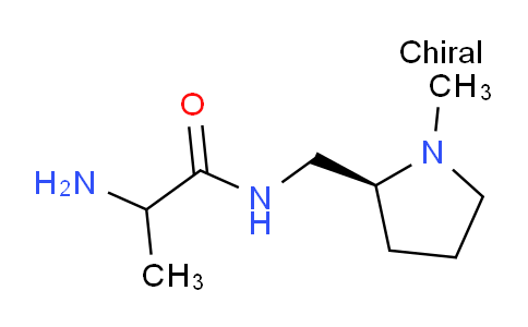 CAS No. 1354025-16-3, 2-Amino-N-(((S)-1-methylpyrrolidin-2-yl)methyl)propanamide