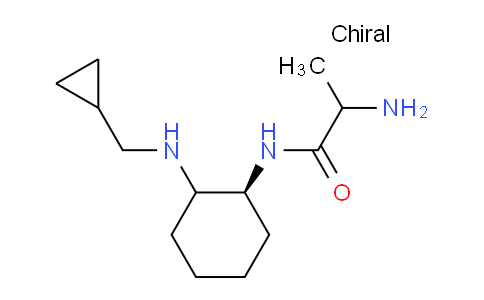 CAS No. 1354026-45-1, 2-Amino-N-((1S)-2-((cyclopropylmethyl)amino)cyclohexyl)propanamide