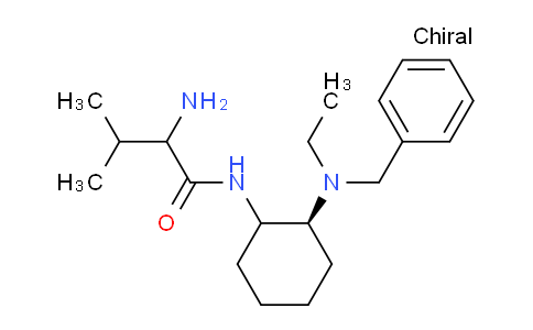 CAS No. 1354029-48-3, 2-Amino-N-((2S)-2-(benzyl(ethyl)amino)cyclohexyl)-3-methylbutanamide