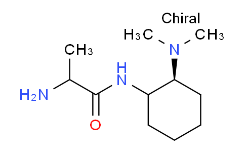 CAS No. 1354033-22-9, 2-Amino-N-((2S)-2-(dimethylamino)cyclohexyl)propanamide