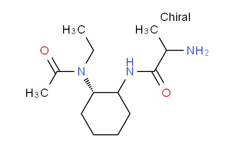 CAS No. 1354027-09-0, 2-Amino-N-((2S)-2-(N-ethylacetamido)cyclohexyl)propanamide